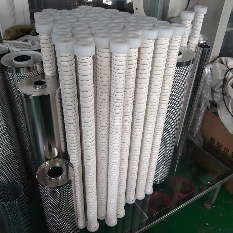 華豫生產(chǎn)供應(yīng)除油器濾芯 長度1018 無紡布、玻纖棉